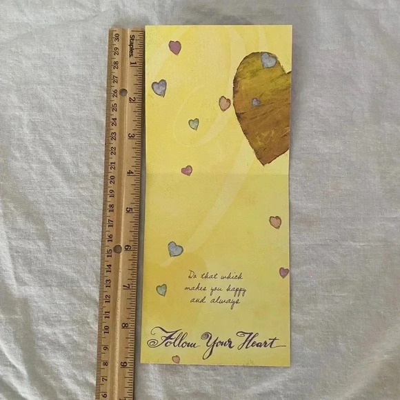 Vintage 6/pk INSPIRING WORDS Greeting Cards Leanin' Tree Flavia Weedn NOS - Picture 7 of 13